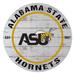 Alabama State Hornets 20'' x Indoor/Outdoor Weathered Circle Sign