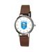 Women's Brown Bentley Falcons Plexus Leather Watch