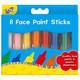 Face Paint Sticks - Pack Of 8