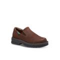 Women's Newport Casual Flat by Eastland in Brown Nubuck (Size 8 1/2 M)