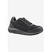 Extra Wide Width Women's Dash Sneaker by Drew in Black Mesh Combo (Size 7 WW)