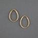 Lucky Brand Organic Circle Earrings - Women's Ladies Accessories Jewelry Earrings in Gold