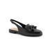 Women's Lillie Sling by Trotters in Black (Size 9 1/2 M)