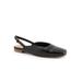 Extra Wide Width Women's Holly Sling by Trotters in Black (Size 8 1/2 WW)