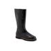 Women's Franki Mid Calf Boot by Trotters in Black (Size 11 M)