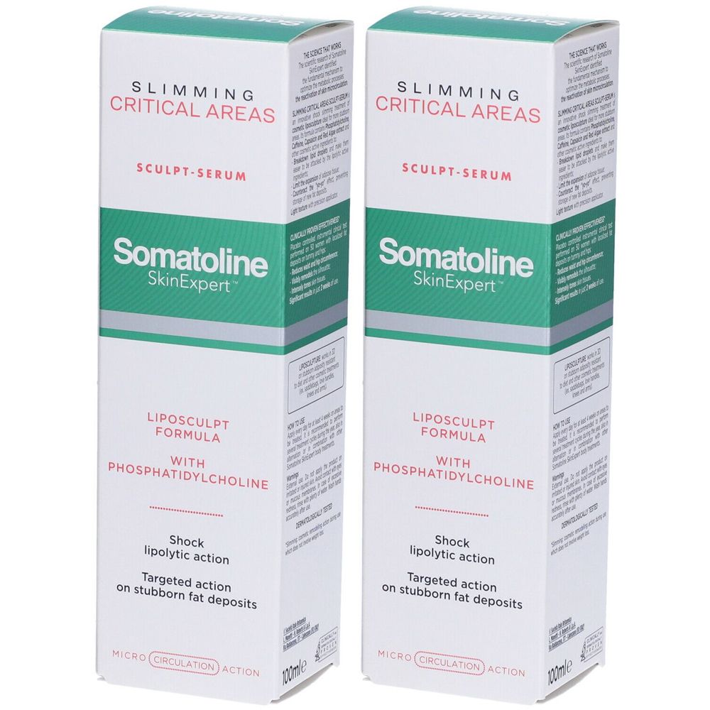 Somatoline Cosmetics® Snellente Zone Ribelli Sculpt Serum 2x100 ml Cre