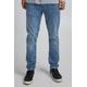 Slim-fit-Jeans BLEND "BLEND BHJet fit Jeans 20712999" Gr. 28, Länge 34, blau (denim middle blue) Herren Jeans Slim Fit