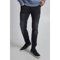 Slim-fit-Jeans BLEND "BLEND BHJet fit Multiflex - NOOS 20707721" Gr. 30, Länge 34, schwarz (denim washed black) Herren Jeans Slim Fit