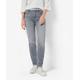 5-Pocket-Jeans BRAX "Style SHAKIRA" Gr. 38, Normalgrößen, grau (hellgrau) Damen Jeans 5-Pocket-Jeans