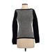 Lauren by Ralph Lauren Pullover Sweater: Black Print Tops - Women's Size X-Small