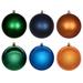 The Holiday Aisle® Christmas Ball Ornament Set of 18 Plastic in Green/Blue | 4 H x 4 W x 4 D in | Wayfair 1D020D18F1D34DED9D8018DA9BE9C0AE