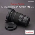 Hinefilm Pelle per Z 24-120 F4S Pelle per lenti 24120F4 Pelle per decalcomania per Nikon NIKKOR Z 24-120mm f/4 S Protezione per lenti Wrap Cover Adesivo