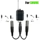 Microphone instrument cable for Shure transmitter wireless system TA4F 4-Pin mini xlr cord wire