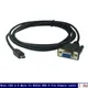 6FT Mini USB 2.0 Male To RS232 DB9 9 Pin Female Adapter Entension Lead 180CM Cable adapterr