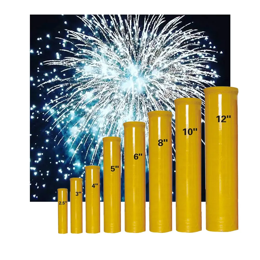 3-Zoll-Glasfaser-Mörserrohr für Feuerwerksabschuss, zylindrische Glasfaser-Displayhülse für Pyrotechnik bei Hochzeiten und Veranstaltungen Image