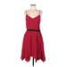 10 Crosby Derek Lam Exclusively for Barneys New York CO-OP Casual Dress: Burgundy Dresses - Women's Size 8