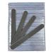 PrettyClaw 50pc Nail File 180/180 Grit Black Nail Files Blue Center Double Sided Black Emery Board For Nails Acrylic Nail File