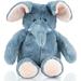Lavender Scented Microwavable Plush Elephant - Heated Stuffed Animals - Hot or Cold Therapy Bedtime Buddy Travel Companion Anxiety and Colic Relief - Elephant