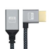 CY HDMI 1.4 Type A Male to A Female Extension Cable Right Angled 90 Degree Support HDTV 4K 60hz 3D