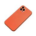 Elepower Rugged Case for iPhone 15 Plus 6.7 2023 Release Nylon Skin & PC Shell Back & Soft TPU Bumper Screen & Lens Protection Anti-scratch Shockproof Simple Design Ultra-thin Case Orange
