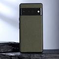 Elepower Rugged Case for Google Pixel 8 6.2 2023 Release Nylon Skin & PC Shell Back & Soft TPU Bumper Screen & Lens Protection Anti-scratch Shockproof Simple Design Ultra-thin Case Armygreen