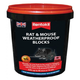 Rat & Mouse Weatherproof Blocks Tub of 5 RKLPSMR41