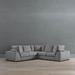 Declan Modular Collection - Right-Facing Sofa, Right-Facing Sofa in Lush Eclipse - Frontgate