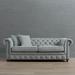 Logan Chesterfield Sofa - Fitz Sage, Grand 109" - Frontgate