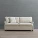 Kahli Queen Sleeper Sofa - Performance Linen Parks Ivory - Frontgate