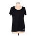 Nike Active T-Shirt: Black Activewear - Women's Size Large