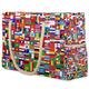 Tavisto Flags Of The World Beach Bags for Women, Beach Bag Tote Waterproof Sandproof, Beach Bags for Women with Zipper, Beach Bag, Beach Bag Tote, Large Beach Bag, Pool Bag, Flags of the World,