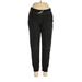 Reebok Sweatpants - Low Rise: Black Activewear - Women's Size Medium