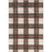 Gray/Red 96 x 60 x 0.25 in Area Rug - Gracie Oaks Aiken Classic Tartan Plaid Machine Washable Area Rug Polyester | 96 H x 60 W x 0.25 D in | Wayfair