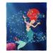 Disney Little Mermaid Classic Life Is The Bubbles Silk Touch Throw