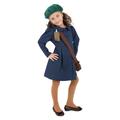 World War II Evacuee Girl Costume, - Medium