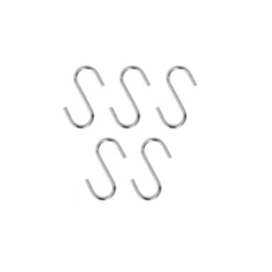 Metaltex 8002522900501 Wandhalterung Drinnen Universalhaken Silber 5 Stück(e) Image