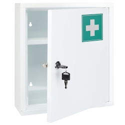 Medizinschrank aus Stahl 36 x 10 x31,5 cm