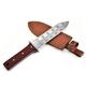 Stainless Steel Weeding Knife 7.25-Inch Blade Ergonomic Wood Handle Dual-edge Rust-Resistant Garden Tool Outdoor Essenti