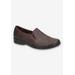 Wide Width Women's Eternity Casual Flat by Easy Street in Brown Woven (Size 12 W)