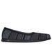 Skechers Women's BOBS Arch Fit Plush - Clover Bay Flats | Size 8.5 | Black | Textile | Vegan | Machine Washable