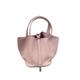Women's Genuine Leather Bucket Bags Designer Handbags Tote Purses Shoulder Bags (K)
