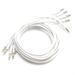 Cre8audio Nazca Noodles Eurorack-Style Patch Cables (White, 5-Pack, 2.5') WHNOODLE75