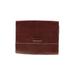 Unisa Leather Clutch: Burgundy Solid Bags