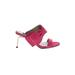 White House Black Market Mule/Clog: Pink Shoes - Women's Size 6