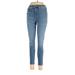 Lucky Brand Jeggings - High Rise Skinny Leg Boyfriend: Blue Bottoms - Women's Size 6 - Medium Wash