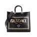Fendi Leather Tote Bag: Black Bags