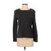Lauren by Ralph Lauren Pullover Sweater: Gray Color Block Tops - Women's Size P Tall