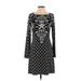 White House Black Market Casual Dress - A-Line: Black Dresses - Women's Size Small