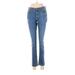 CALVIN KLEIN JEANS Jeans - High Rise Boot Cut Boot Cut: Blue Bottoms - Women's Size 8 - Sandwash