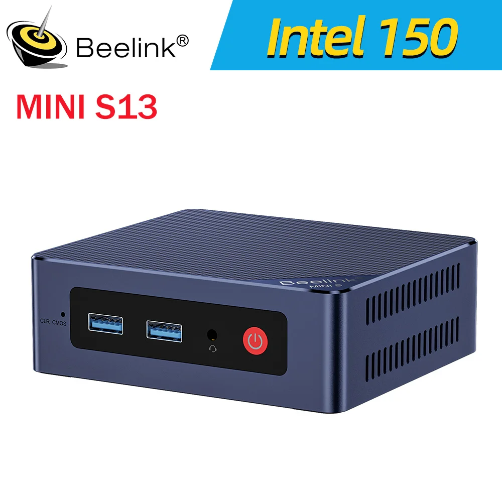 Beelink Mini S12 Pro Intel 12th N100 S13 N150 Intel 11th N5095 Mini PC 8GB 128GB 256G SSD N95 ordinateur de jeu de bureau VS SOYO M2
